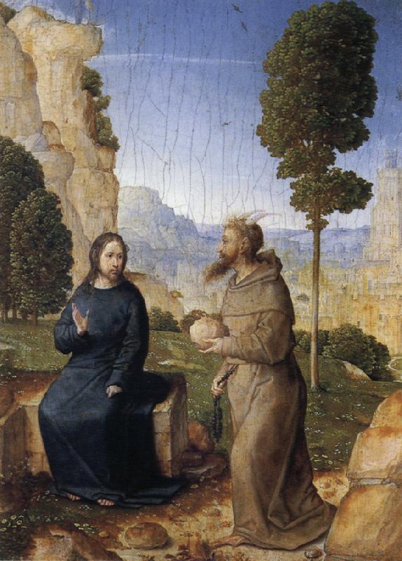 Juan de Flandes Temptation of Christ Germany oil painting art